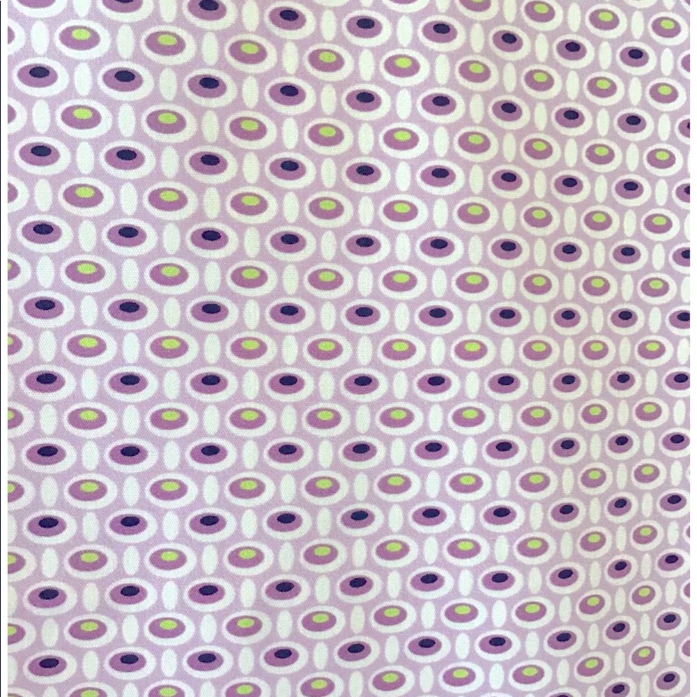 Psychedelic Acid Purple Green Fish Eye Fabric